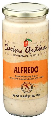 Cucina Antica Sauce Alfredo - 16.9 Oz (6 Units)