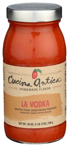Cucina Antica Sauce Pasta La Vodka - 25 Oz (6 Units)