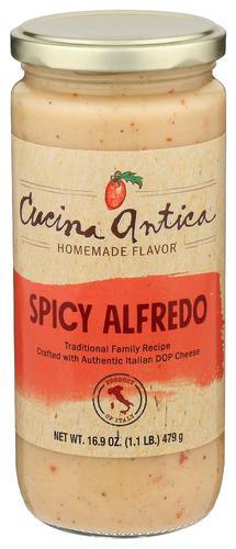 Cucina Antica Sauce Pasta Spicy Alfredo - 16.9 Oz (6 Units)
