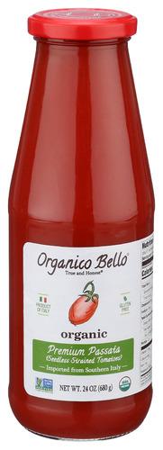 Organico Bello Tomato Strnd Italian Organic - 24 Oz (12 Units)
