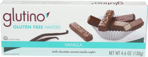 Glutino Cookie Wafer Vanilla Wf - 4.6 Oz (12 Units)