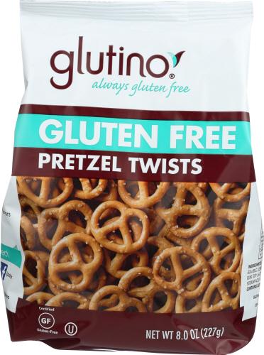Glutino Pretzel Twst Bag Wf - 8 Oz (12 Units)