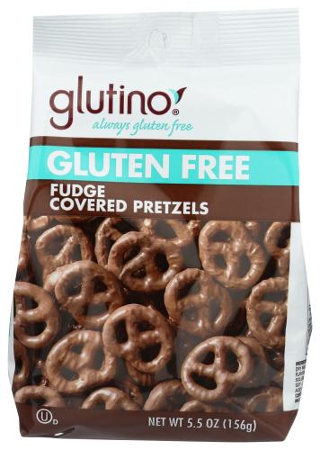 Glutino Pretzel Chocolate Fdg Crvrd - 5.5 Oz (12 Units)