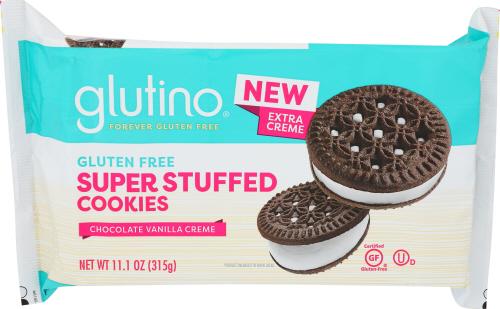 Glutino Cookie Spr Stufd Chocolate Crm - 11.1 Oz (12 Units)