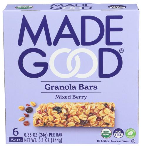 Madegood Bar Granola Mixed Berry - 5.1 Oz (6 Units)