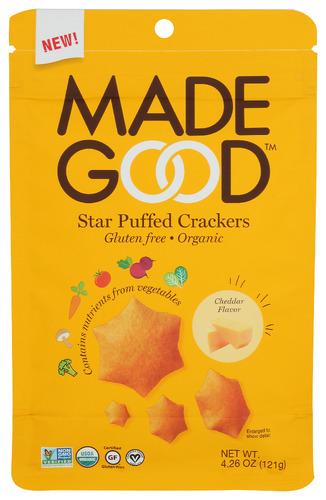 Madegood Cracker Cheddar Organic - 4.26 Oz (6 Units)