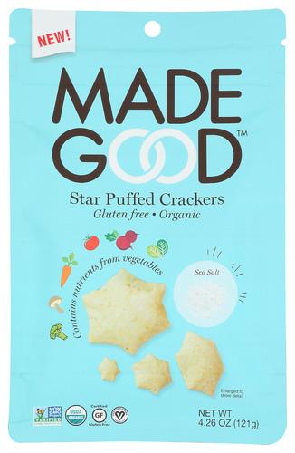 Madegood Cracker Sea Salt Organic - 4.26 Oz (6 Units)