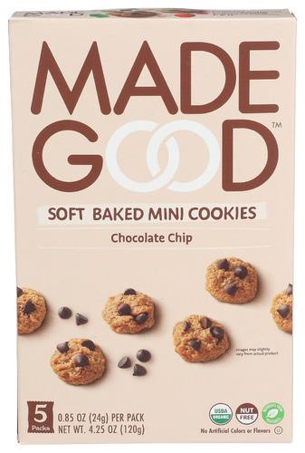 Madegood Cookie Mini Ch Chip 5Ct - 4.25 Oz (6 Units)