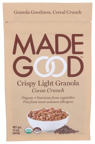 Madegood Granola Cocoa Crunch Light - 10 Oz (8 Units)