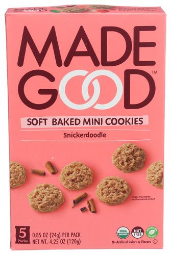 Madegood Cookie Mini Snickerdoodle - 4.25 Oz (6 Units)