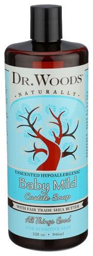 Dr Woods Soap Baby Mld Shea Butter - 32 Oz (3 Units)