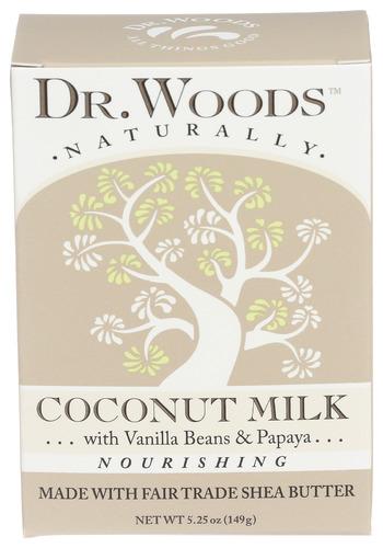 Dr Woods Bar Coconut Van Papaya - 5.25 Oz (3 Units)