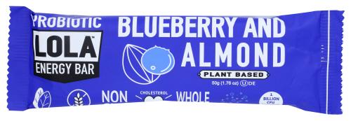 Lola Snacks Bar Prbtc Blueberry Almond - 1.76 Oz (12 Units)