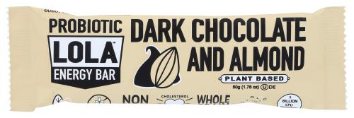 Lola Snacks Bar Pbiotic Dk Chocolate Almon - 1.76 Oz (12 Units)
