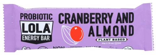 Lola Snacks Bar Prbtc Cranberry Almond - 1.76 Oz (12 Units)