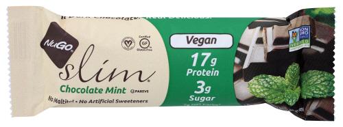 Nugo Bar Slim Chocolate Mint - 1.59 Oz (12 Units)