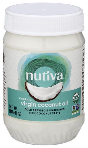 Nutiva Oil Coconut Unrf - 15 Fo (1 Units)