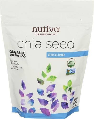 Nutiva Chia Seed Milled - 12 Oz (6 Units)