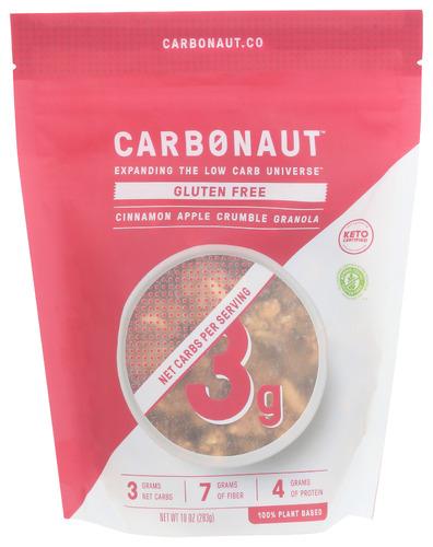 Carbonaut Granola Cinnamon Apple - 10 Oz (6 Units)