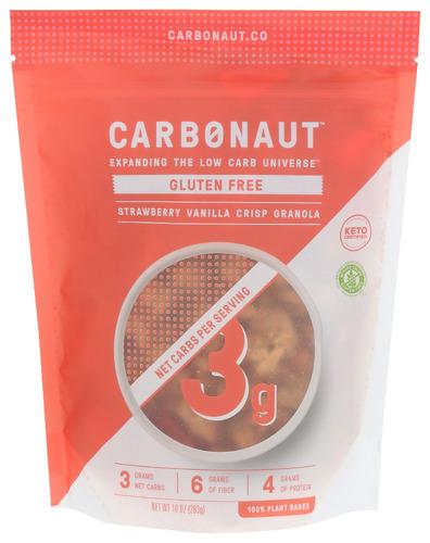 Carbonaut Granola Strawberry Vanilla - 10 Oz (6 Units)