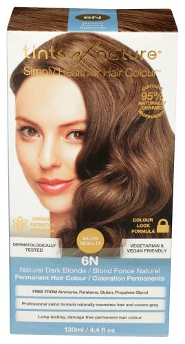 Tints Of Nature Colour Hair 6N Nat Dk Bln - 4.4 Fo (1 Units)