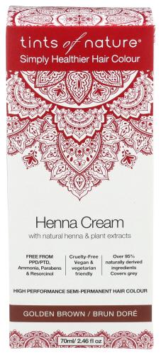 Tints Of Nature Colour Hair Hna Crm Gld Brown - 2.46 Fo (1 Units)