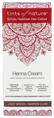Tints Of Nature Colour Hair Hna Crm Lt Brown - 2.46 Fo (1 Units)