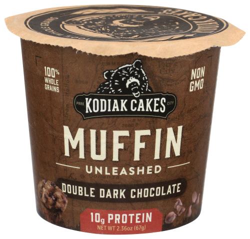 Kodiak Muffin Cup Dble Dark Chocolate - 2.36 Oz (12 Units)
