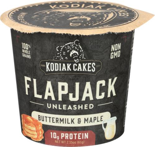 Kodiak Mix Flpjck Cup Btrmk Maple - 2.15 Oz (12 Units)