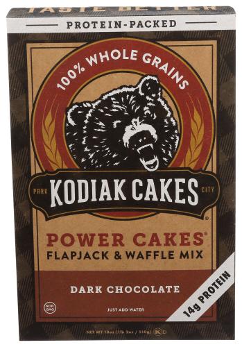 Kodiak Mix Flpjck Pwr Dark Chocolate - 18 Oz (6 Units)