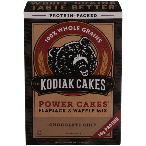 Kodiak Mix Flpjck Pwr Chocolate Chip - 18 Oz (6 Units)