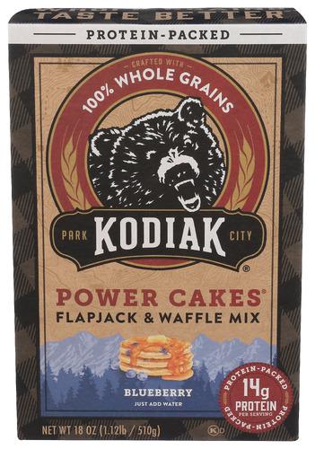 Kodiak Flapjack Mix Blueberry - 18 Oz (6 Units)