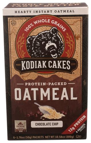 Kodiak Oatmeal Chocolate Chip - 10.58 Oz (6 Units)