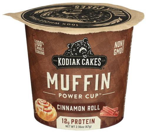 Kodiak Muffin Cup Cinnmn Roll - 2.29 Oz (12 Units)
