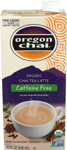 Oregon Chai Tea Orig No Caffeine - 32 Fo (6 Units)