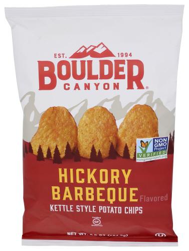 Boulder Canyon Chip Cut Hckry Bbq - 6.5 Oz (12 Units)