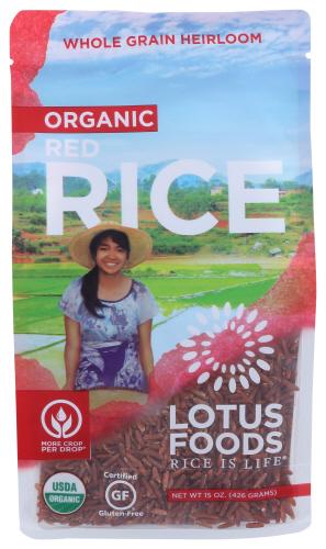 Lotus Foods Rice Red Organic - 15 Oz (6 Units)