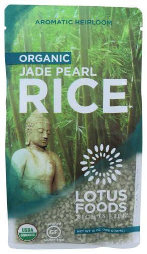 Lotus Foods Rice Jade Pearl Organic - 15 Oz (6 Units)