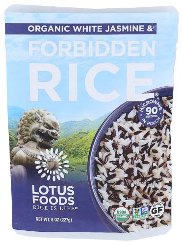 Lotus Foods Rice White Jas Frbdn Organic - 8 Oz (6 Units)