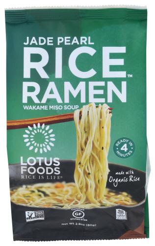 Lotus Foods Rice Ramen Miso Jade Organic - 2.8 Oz (10 Units)