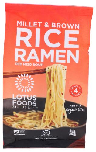 Lotus Foods Rice Ramen Miso Mlle Organic - 2.8 Oz (10 Units)