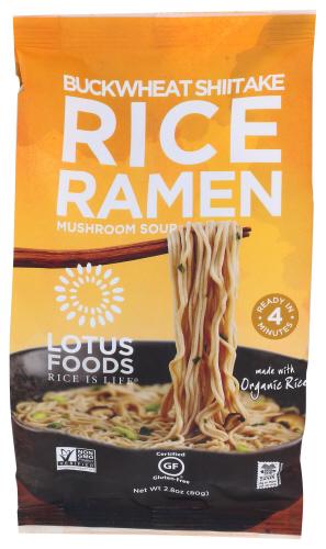 Lotus Foods Ramen Bkwht Mshrm Organic - 2.8 Oz (10 Units)