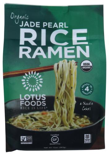 Lotus Foods Rice Rmn 4Pk Jad Prl Organic - 10 Oz (6 Units)