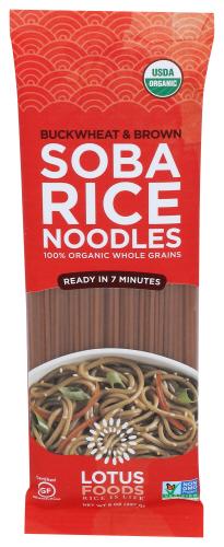 Lotus Foods Noodles Brn Rice Soba Organic - 8 Oz (8 Units)