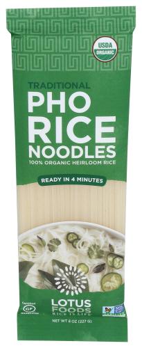 Lotus Foods Noodles Rice Pho Organic - 8 Oz (8 Units)