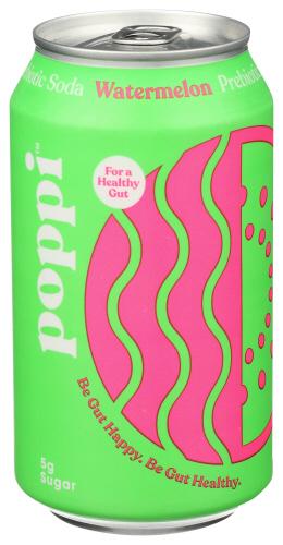Poppi Soda Prebiotic Wtrmelon - 12 Fo (12 Units)