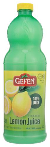 Gefen Juice Lemon - 32 Fo (12 Units)