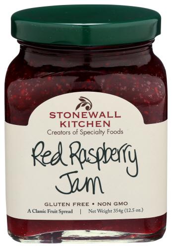 Stonewall Kitchen Jam Red Raspbry - 12.25 Oz (6 Units)