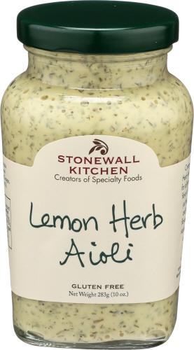 Stonewall Kitchen Aioli Lemon Herb - 10 Oz (6 Units)