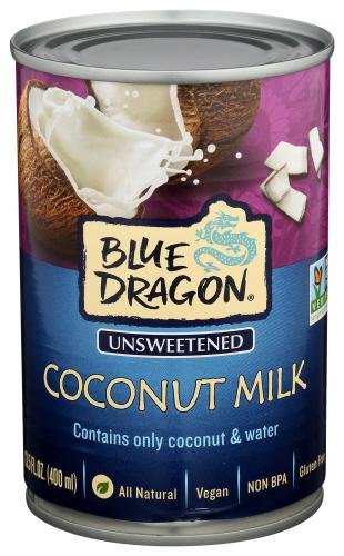 Blue Dragon Milk Coconut Regular - 13.5 Oz (12 Units)